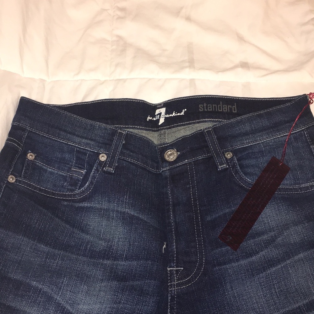 Rand new 7 for all man kind straight jeans